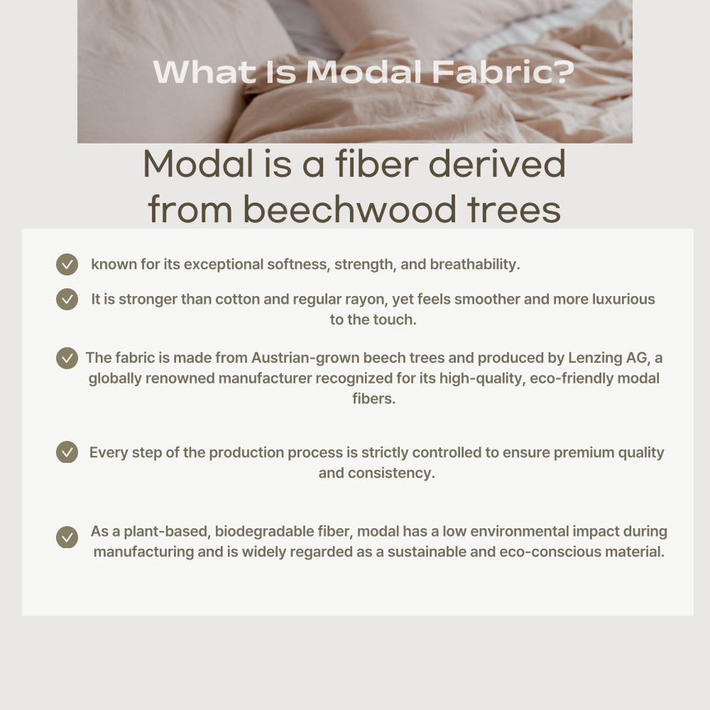 Velouving l Hera Modal Pillowcases (Set of 2) – Hypoallergenic, Cooling