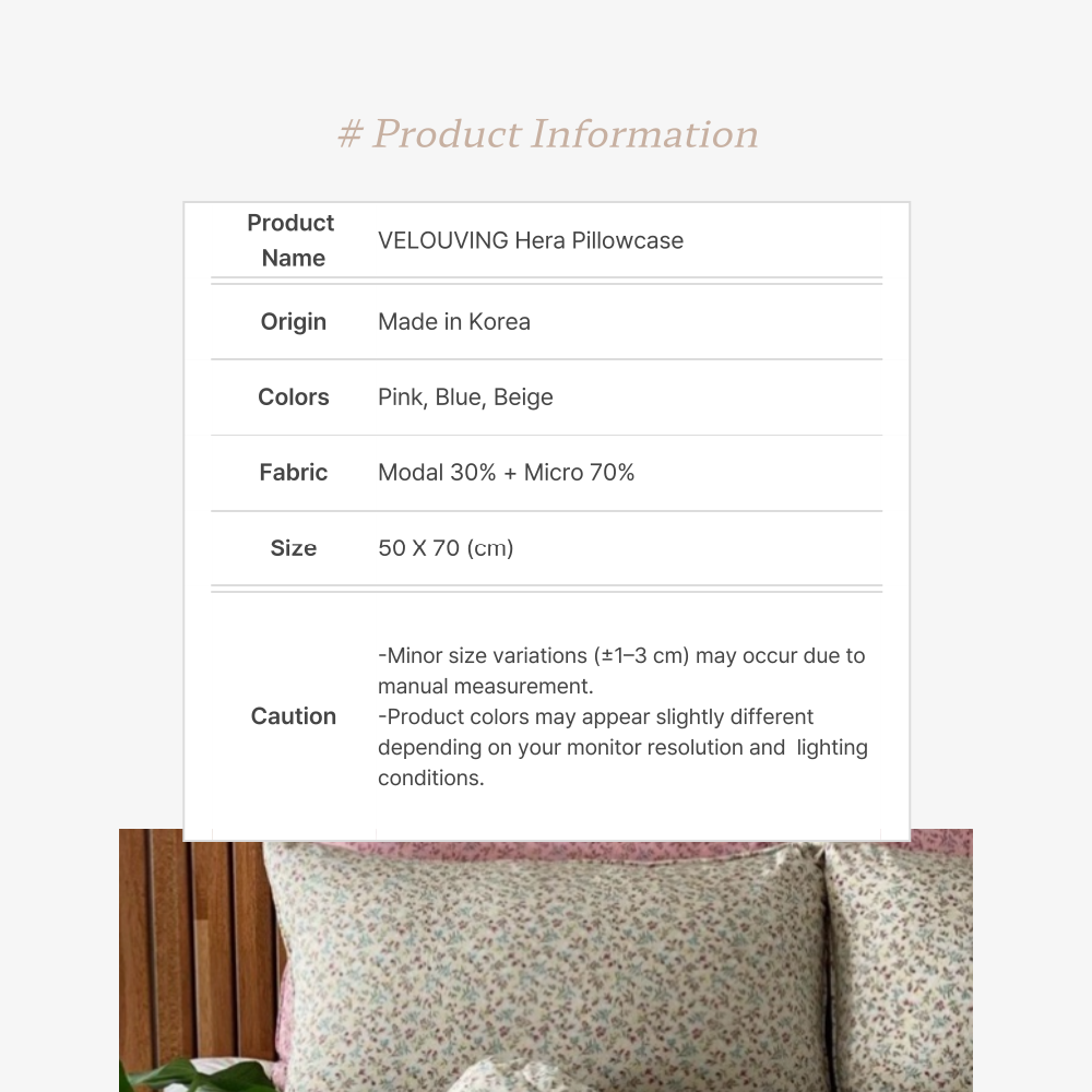 Velouving l Hera Modal Pillowcases (Set of 2) – Hypoallergenic, Cooling