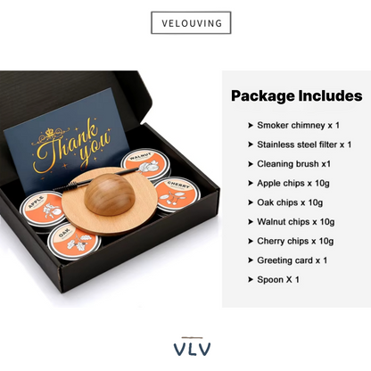 Velouving Premium WhiskySmoker Kit